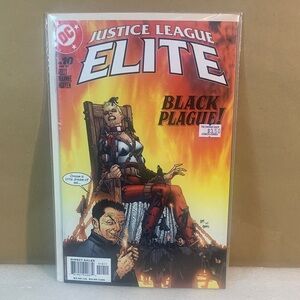 DC Justice League Elite Comic - Fiery Cover